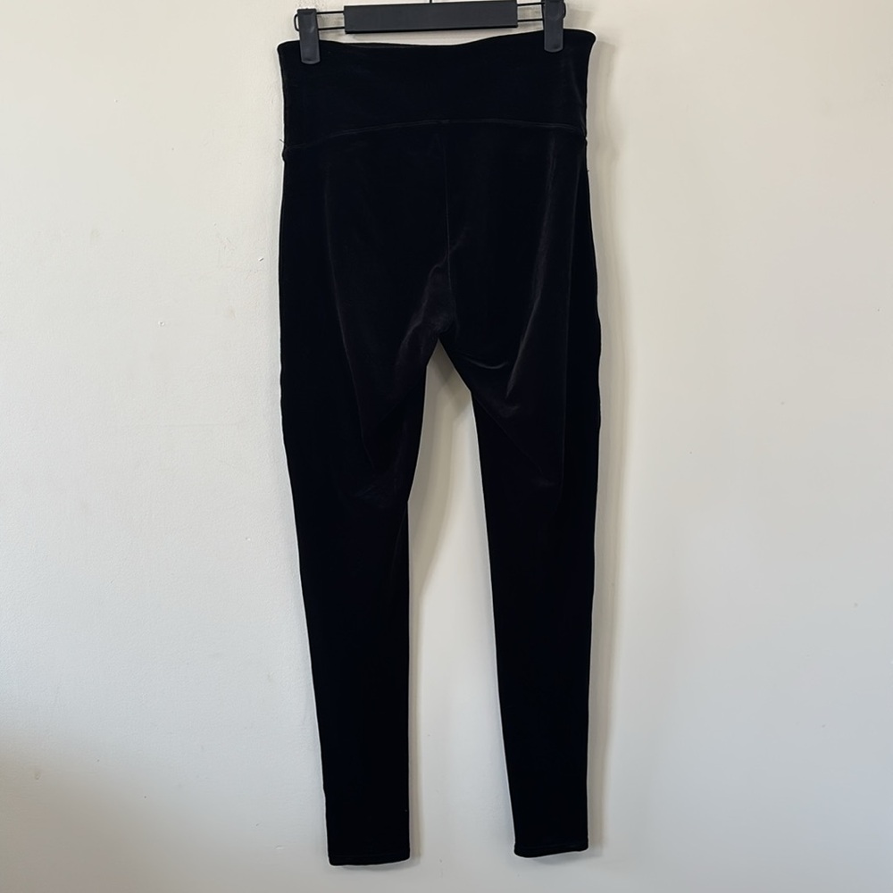 SPANX Velvet Leggings Black Size Large - Picture 6 of 10
